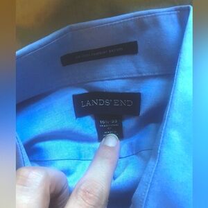 Men’s Land’s End dress shirt